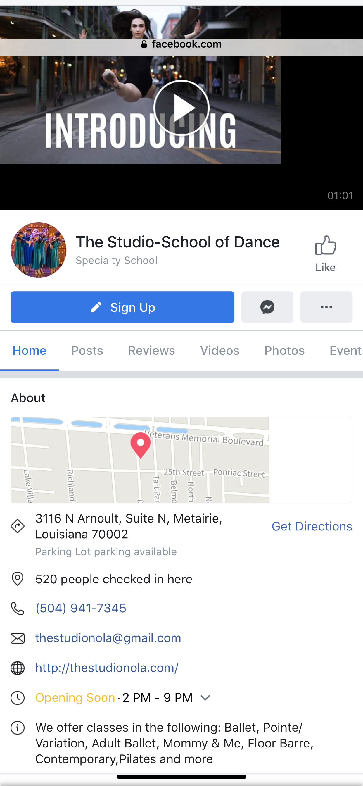 The Studio School of Dance