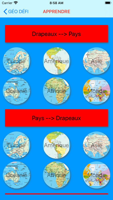 Screenshot #1 pour Géo Défi