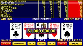Video Poker Games screenshot