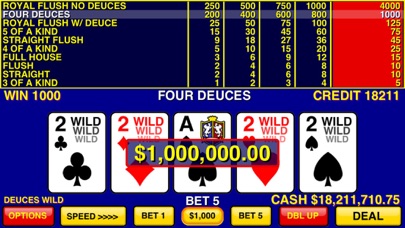 Video Poker Games Screenshot