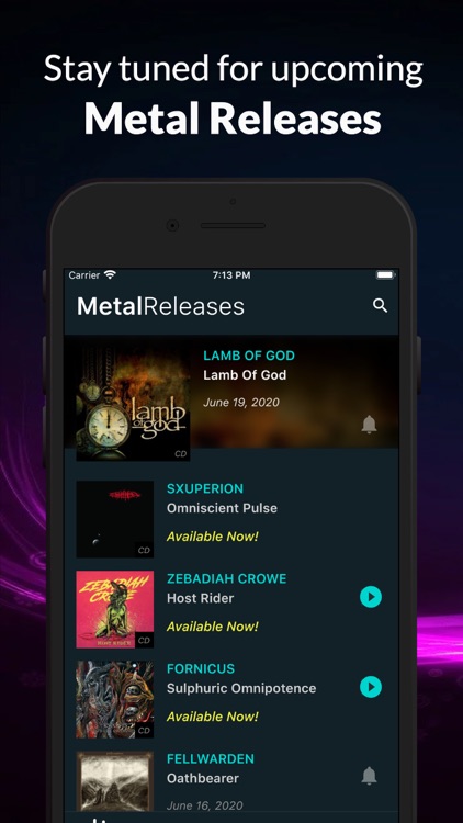 Metal Releases