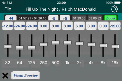 Time Stretch / EQ / AUv3 screenshot 3