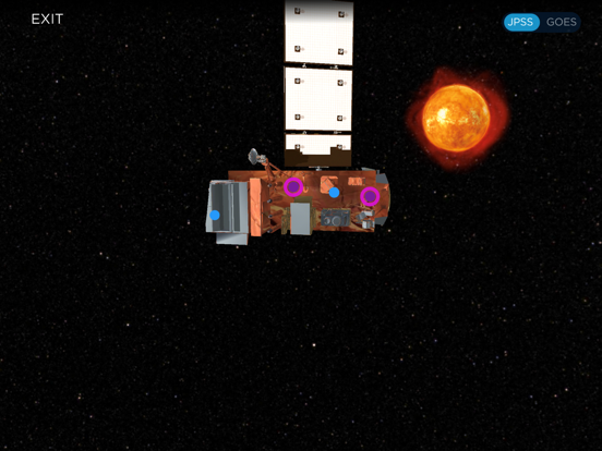 WeatherSats AR iPad screenshot 4 - Education app