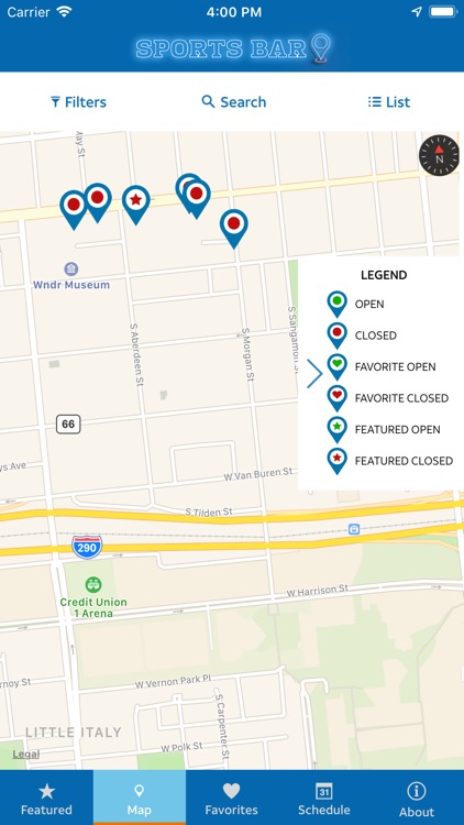 Sports Bar Finder