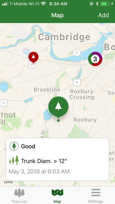 Tree Tracker screenshot 2