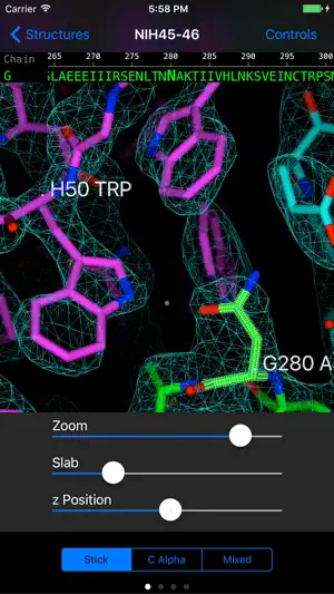 HIV Antibody Database screenshot 2