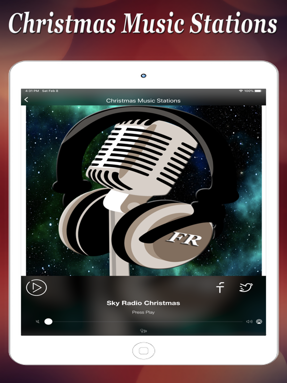 Screenshot #5 pour Christmas Music Stations