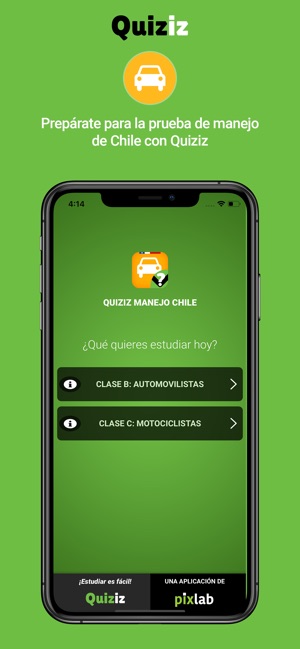 Quiziz Manejo Chile(圖1)-速報App