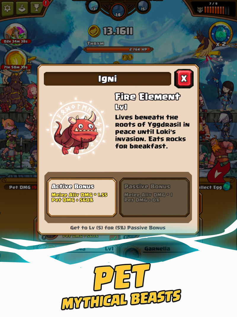 Thor : War of Tapnarok official gameplay screenshot 3