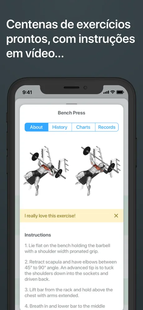 Strong Workout Tracker Gym Log