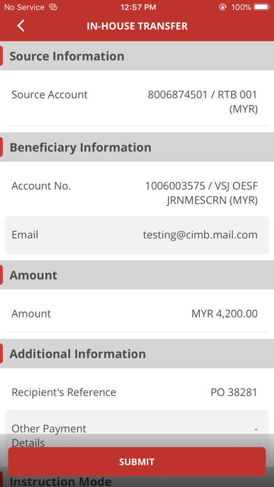 BizChannel@CIMB Screenshot