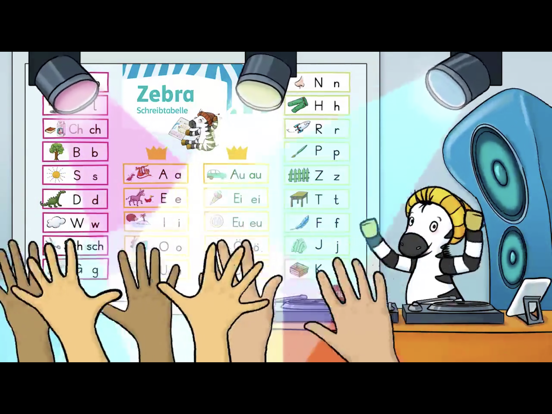 Screenshot #6 pour Wörter schreiben 1 mit Zebra