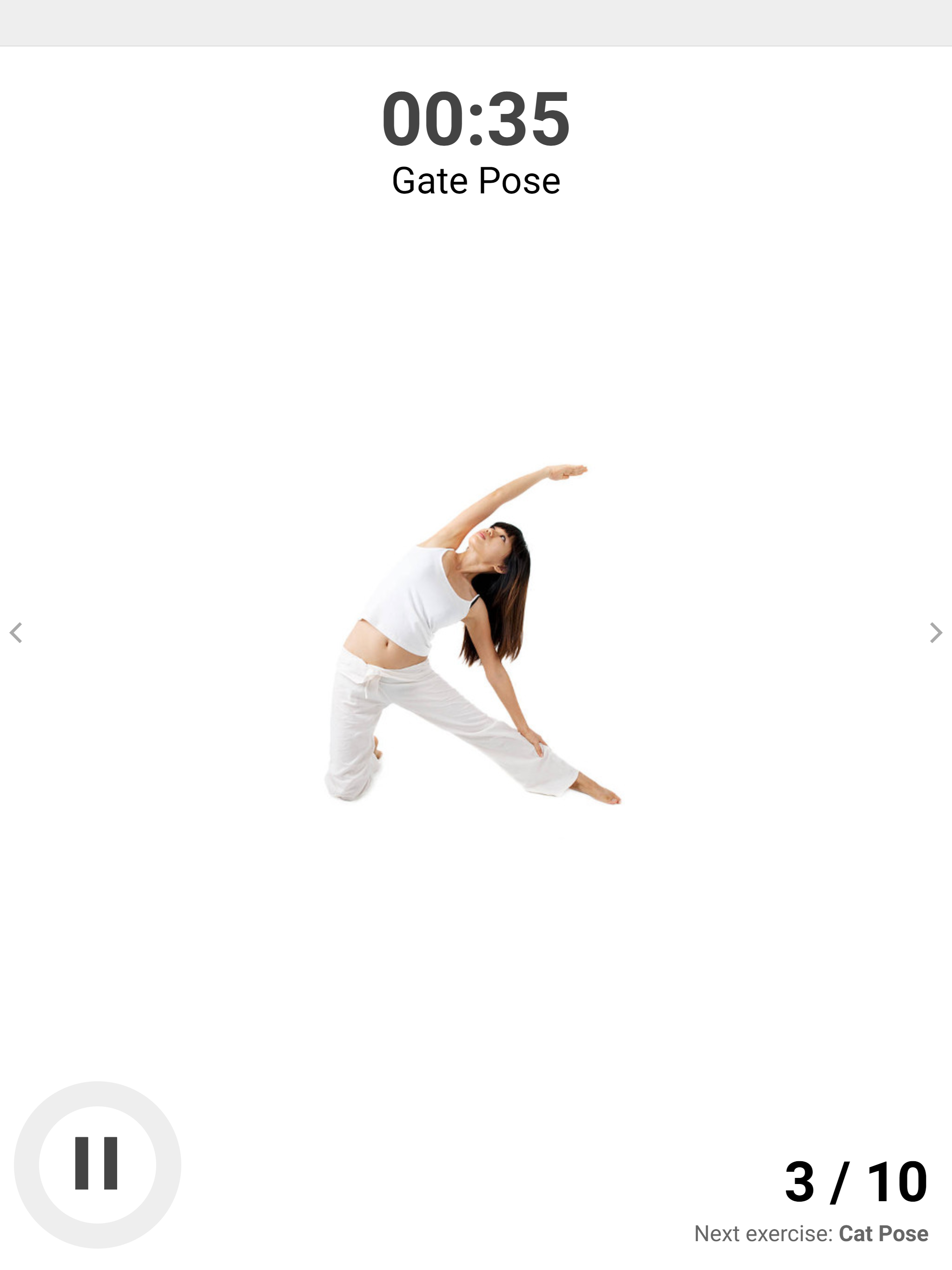 Yoga Workout Challenge screenshot 8