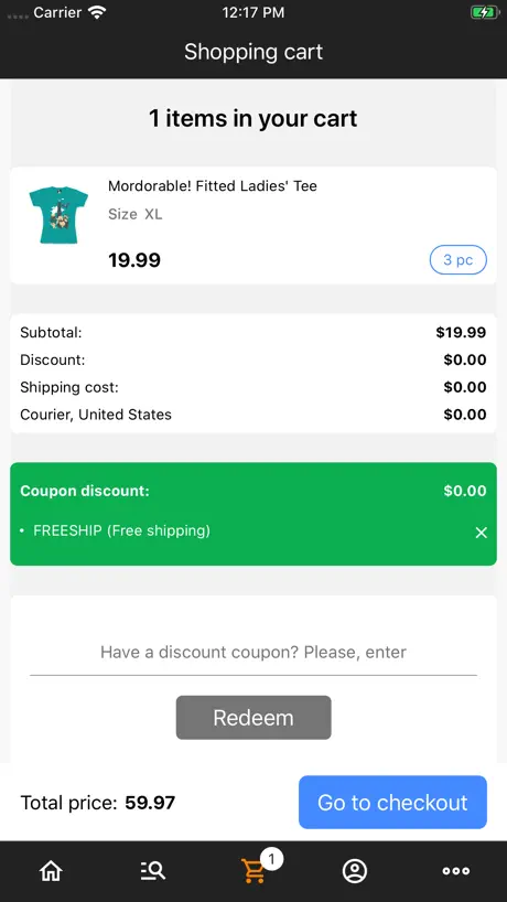 AppCart — Mobile Shopping