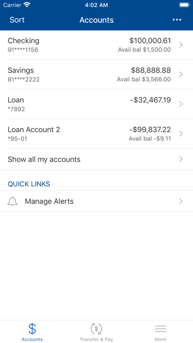United Energy Credit Union Screenshot