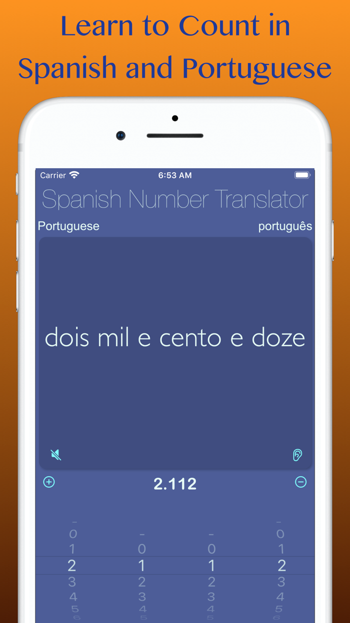 Spanish Numbers Translator
