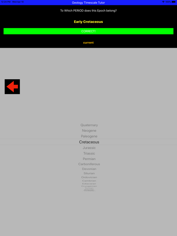 Screenshot #6 pour Geology Timescale Tutor