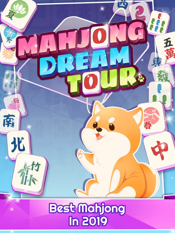 Mahjong Dream Tour iPad screenshot 1 - Games app