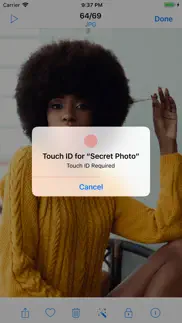 How to cancel & delete secret photo vault + bio auth 2