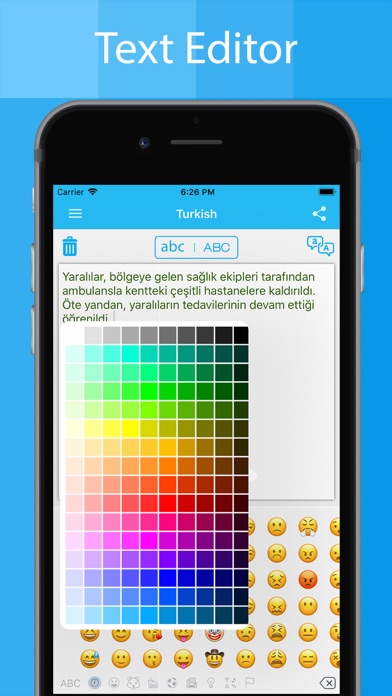 Screenshot #3 pour Turkish Keyboard - Translator