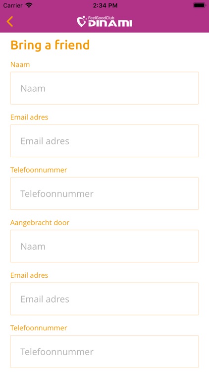 Dinami sports & fitness screenshot-3
