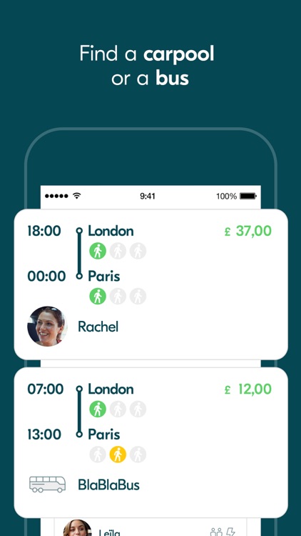 BlaBlaCar: Carpooling and Bus