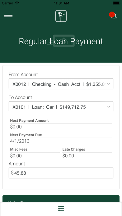 Home Bank of California Screenshot