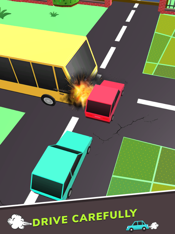 Car Road Cross Rescue iPad screenshot