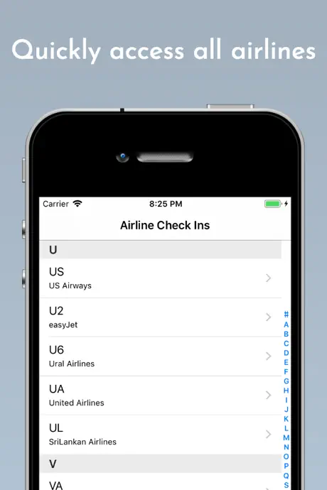 Boarding Pass - Flight Checkin