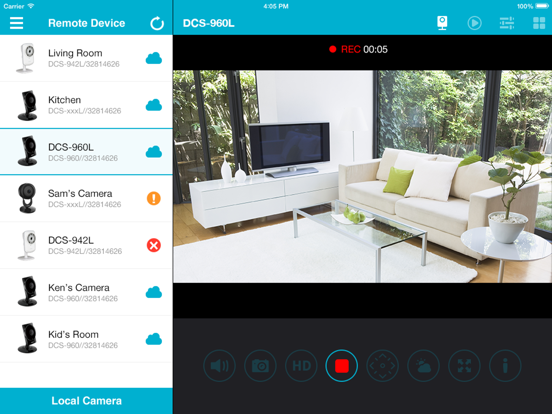 Screenshot #6 pour mydlink+