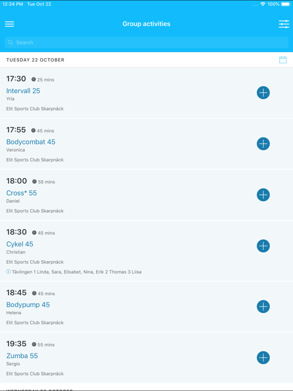 Screenshot #4 pour Elit Sports Club