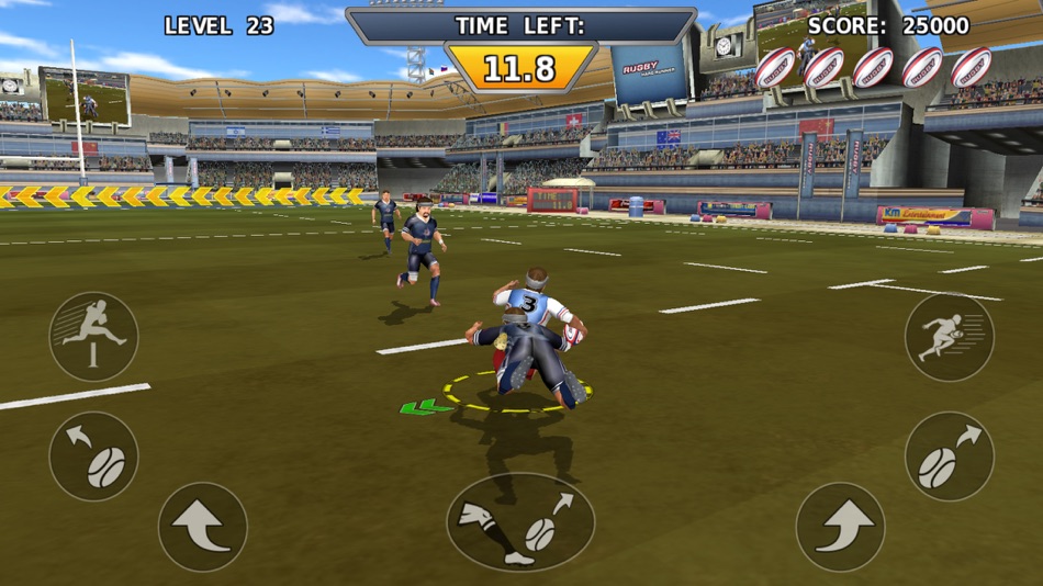 #3. Rugby: Hard Runner (iOS) 由: Tangram3D