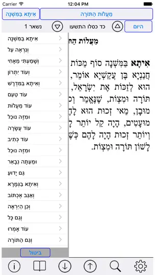 Esh Maalot Hatora iPhone Screenshot 3