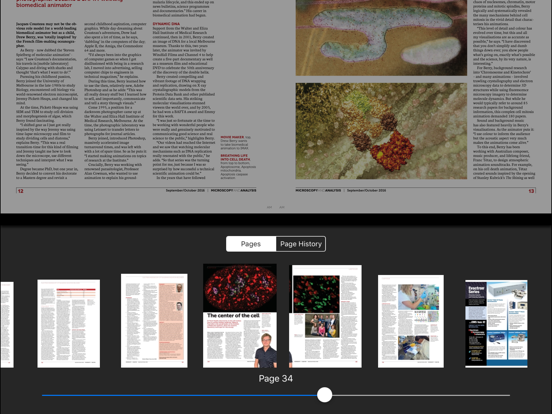 Microscopy & Analysis Magazine iPad screenshot 4 - News app