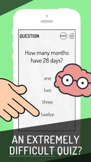 genius brain test: tricky quiz iphone screenshot 2