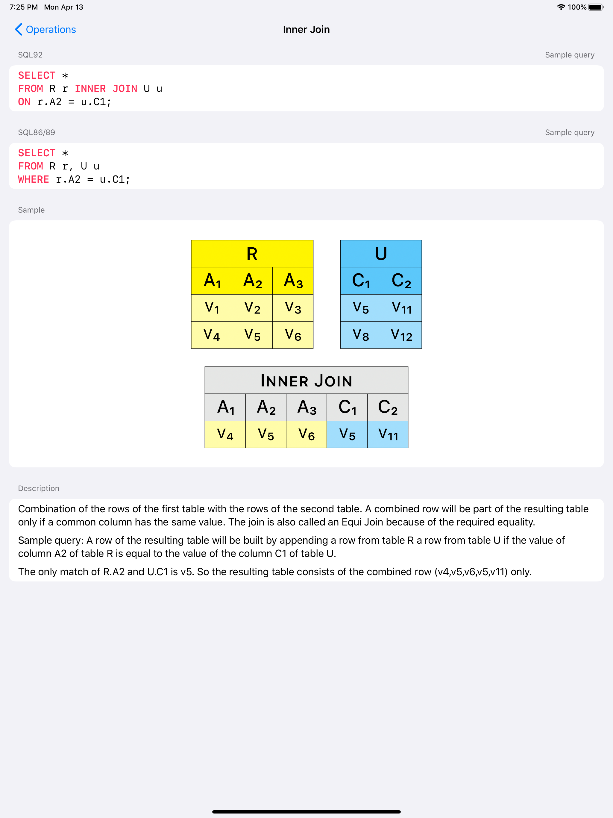 SQL Primer