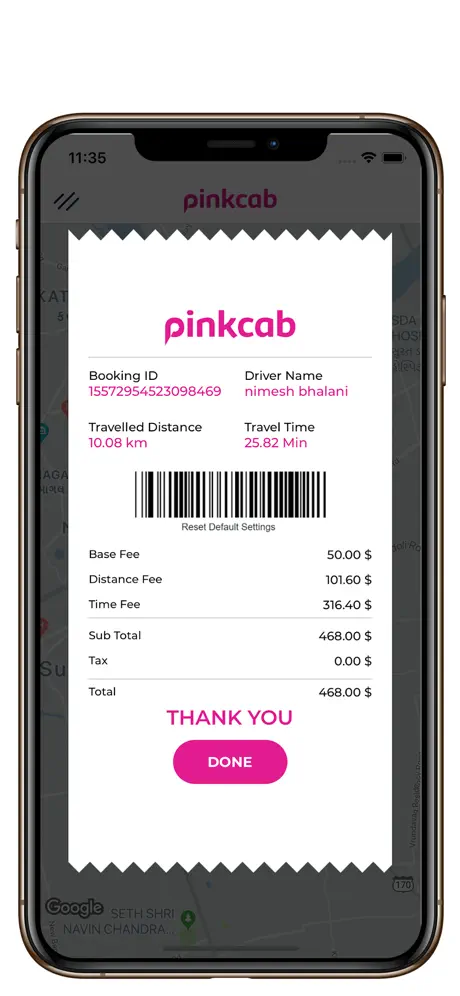PinkCab Passenger