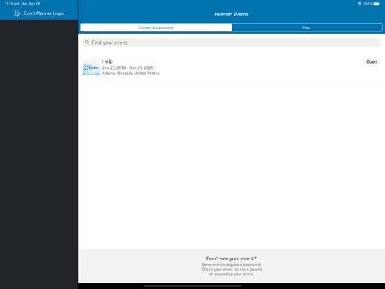 Screenshot #4 pour HARMAN Events