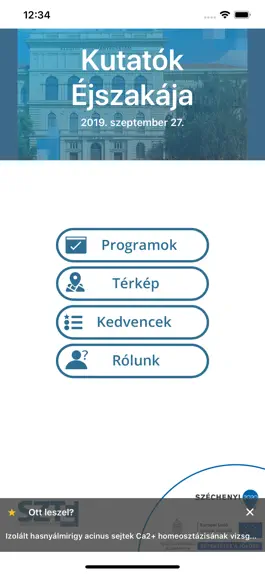 Game screenshot SZTE Kutatók Éjszakája mod apk