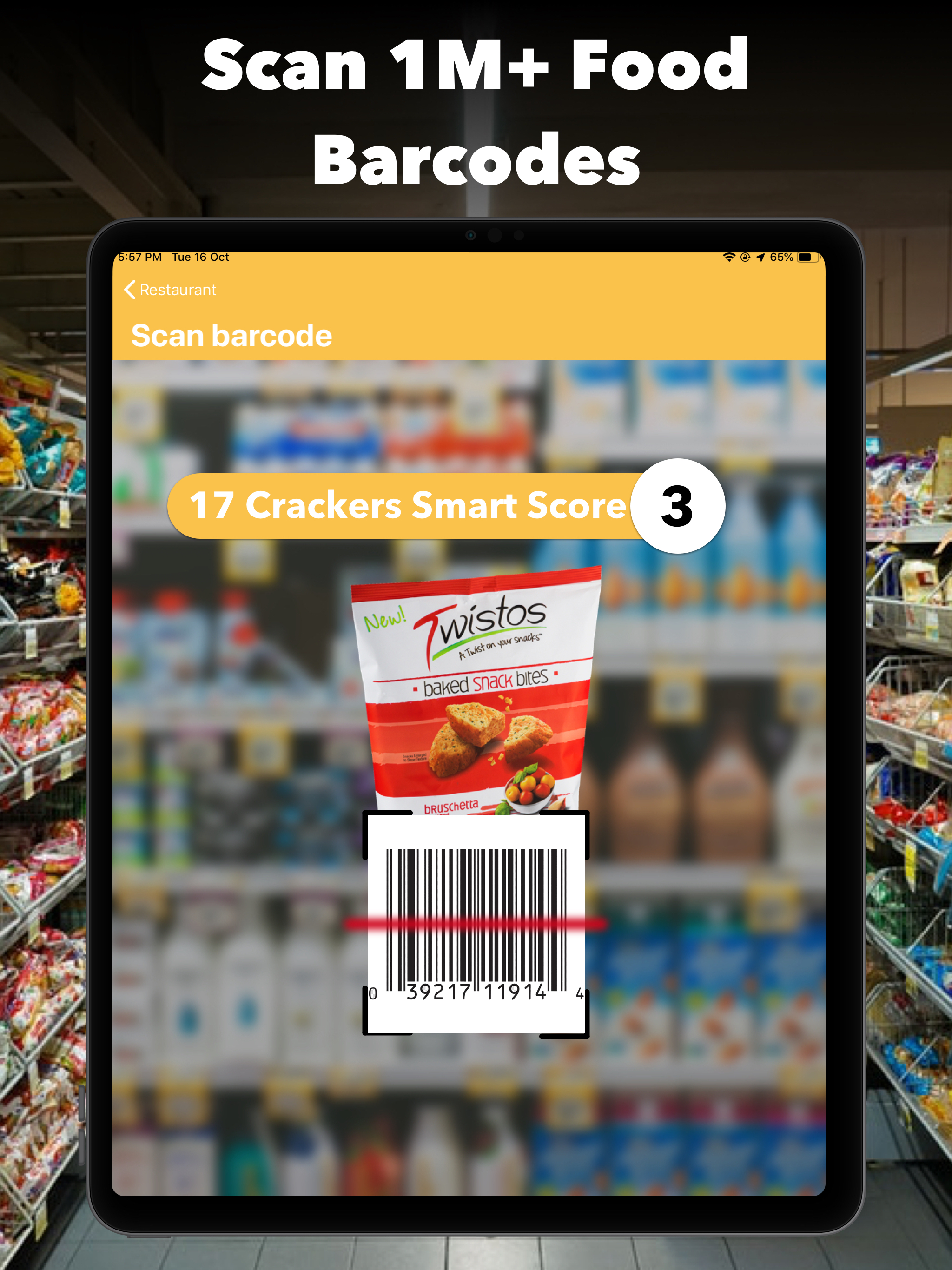 Smart - Food Score Calculator