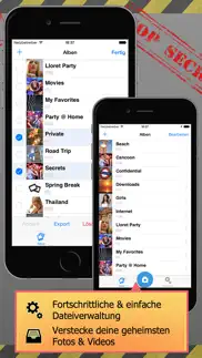 photo safe - privater tresor iphone bildschirmfoto 2