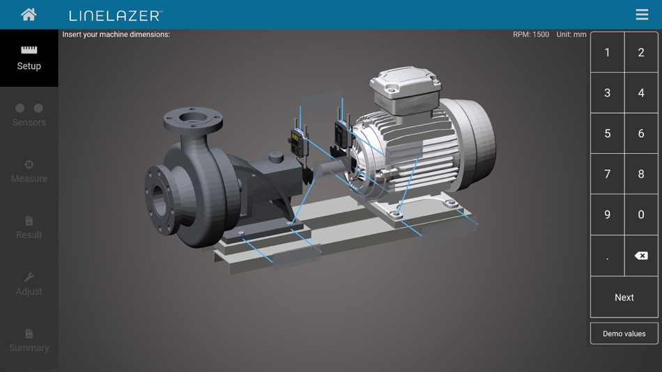 #1. SPM LineLazer (iOS) 由: SPM Instrument AB