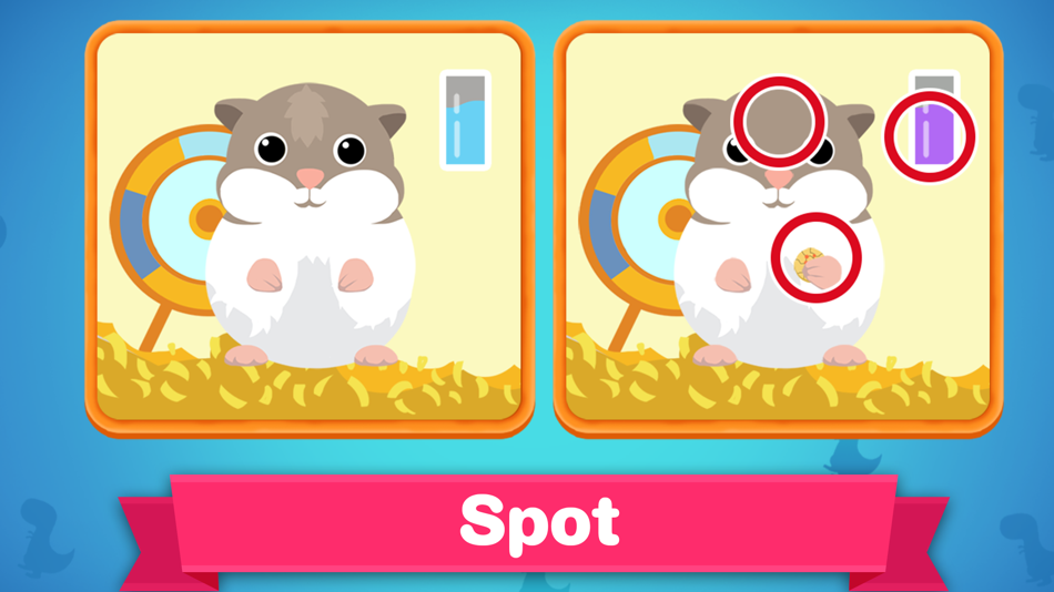 #3. Dino Spot the Difference Games (iOS) Podle: Magic Science House