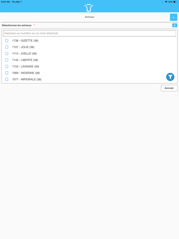 Screenshot #5 pour Conselio Bovins