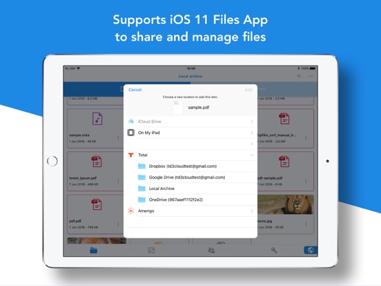 Total files pro iPad app afbeelding 8