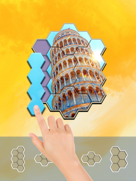 Screenshot #5 pour Jigsaw Hexa Block
