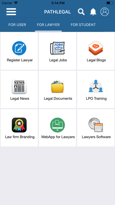 Screenshot 3 of PathLegal App
