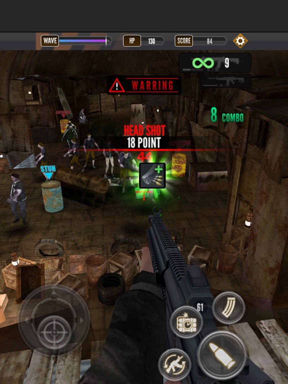 Screenshot #5 pour Zombie Shooting King