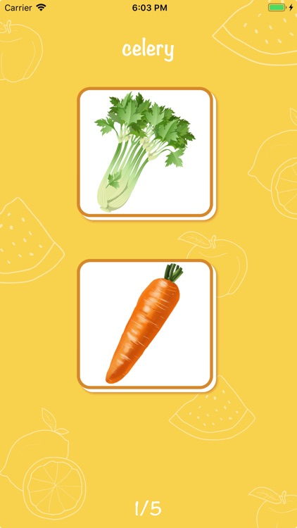 Picture Learning-Vegetables