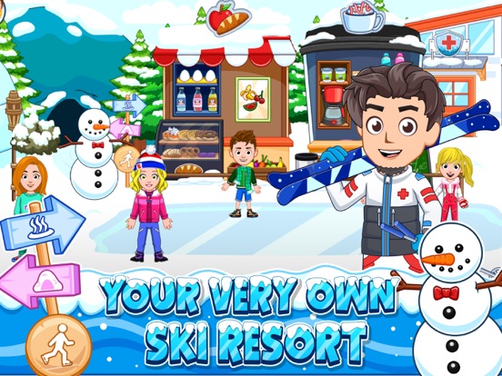 My City : Ski Resort iPad app afbeelding 6